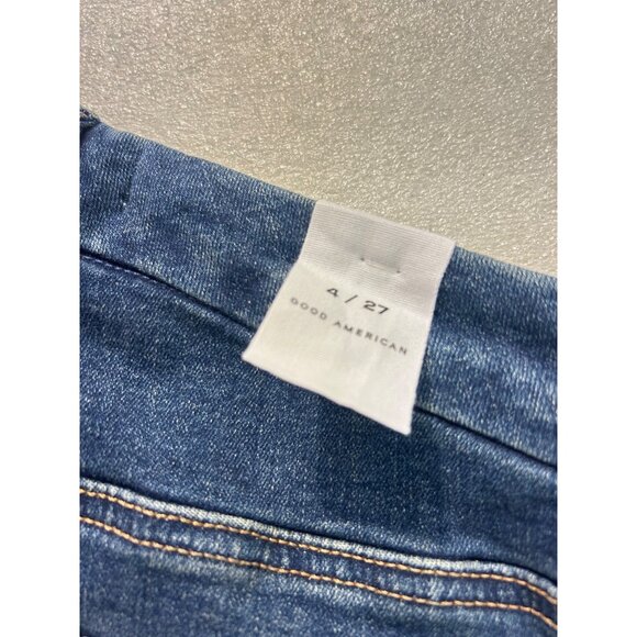 Good American GOOD LEGS SKINNY JEANS Blue 004 4 /27 NWT - Picture 6 of 8